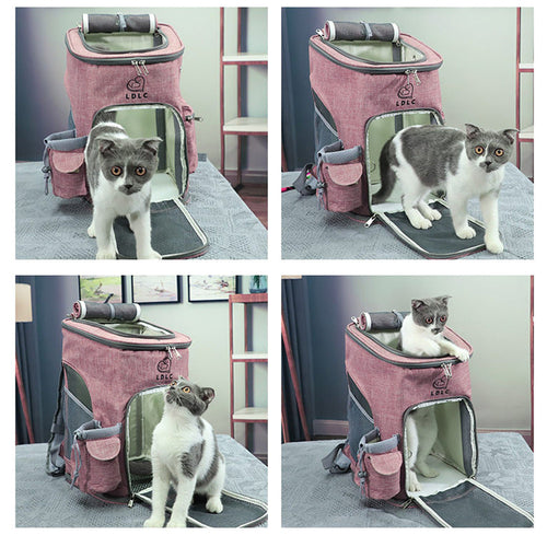 Zaino trasportino per cani e gatti