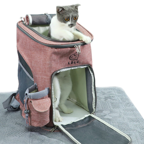 Zaino trasportino per cani e gatti