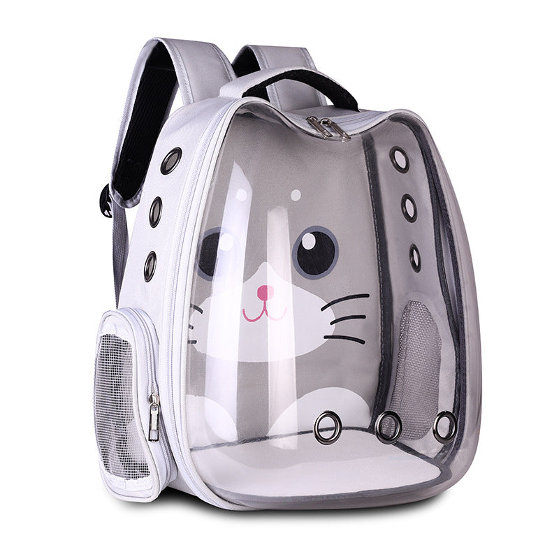 Accessori per animali domestici Zaino per animali domestici Comoda borsa spaziosa per animali domestici Borsa a tracolla traspirante Borsa per gatti