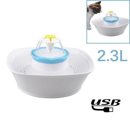 Distributore automatico di acqua potabile per gatti da 2,3 litri
