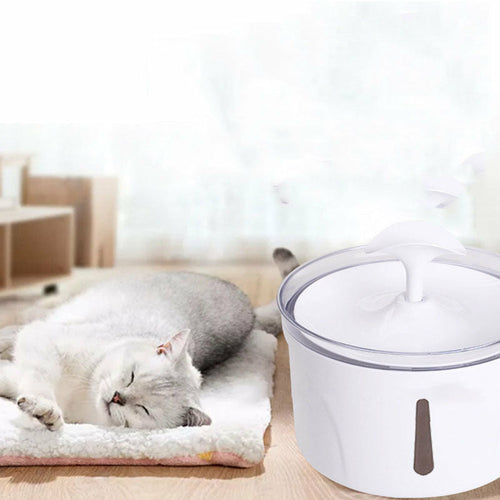 Fontana d'acqua elettrica automatica per cani e gatti.