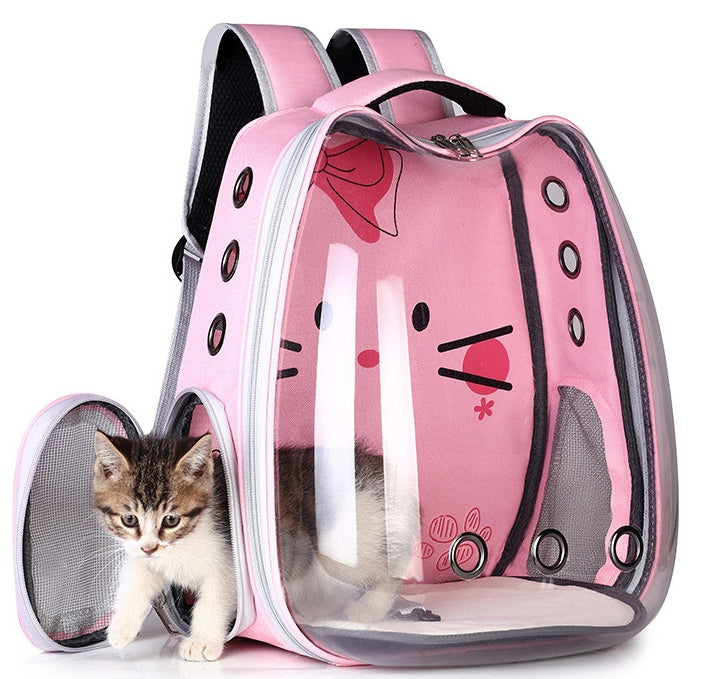 Accessori per animali domestici Zaino per animali domestici Comoda borsa spaziosa per animali domestici Borsa a tracolla traspirante Borsa per gatti