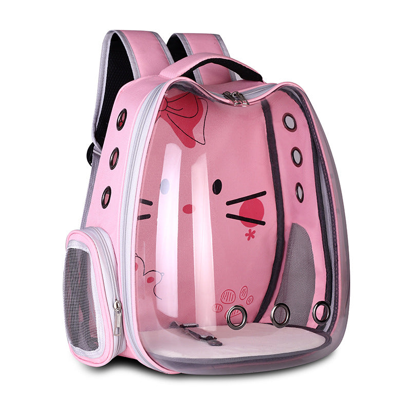 Accessori per animali domestici Zaino per animali domestici Comoda borsa spaziosa per animali domestici Borsa a tracolla traspirante Borsa per gatti
