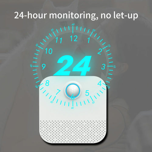 Purificatore intelligente di odori per gatti e lettiera per gatti, filtro dell'aria.